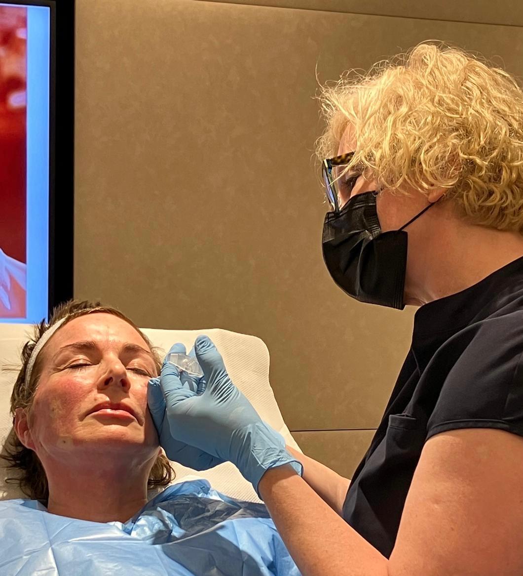 Face Injection shot Aesthetic Clinic