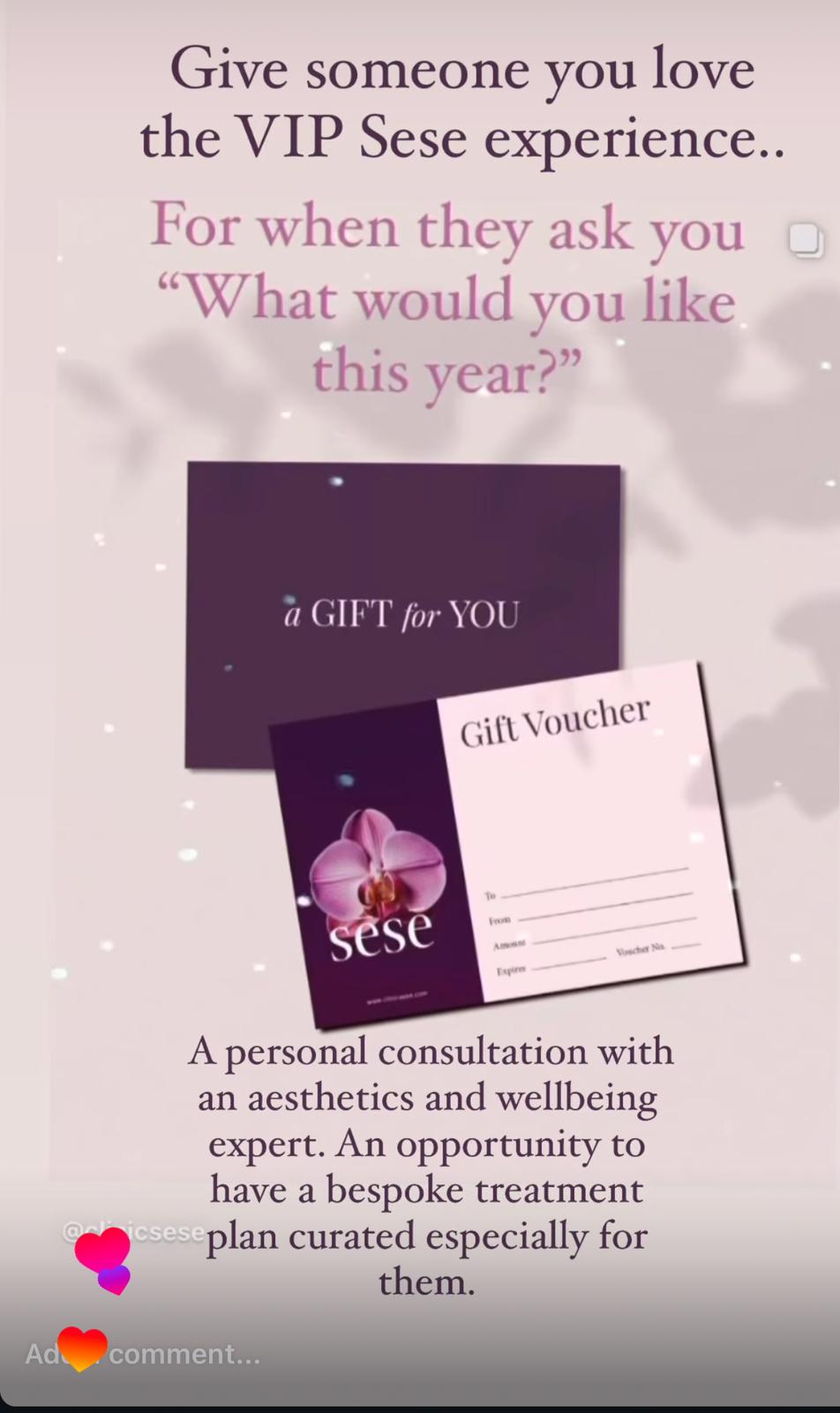 Gift of confidence